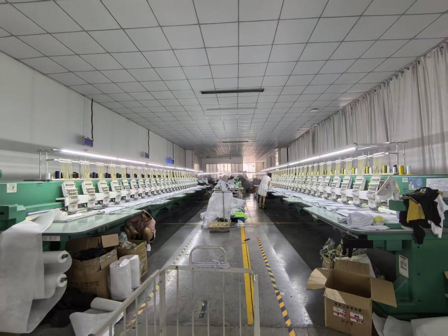 Used embroidery machine