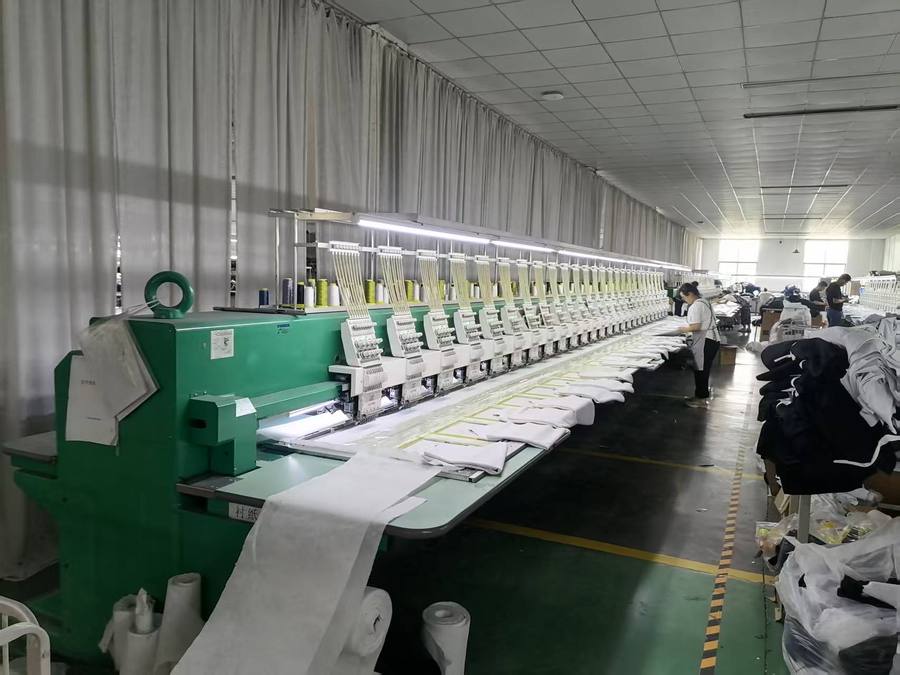 Used embroidery machine
