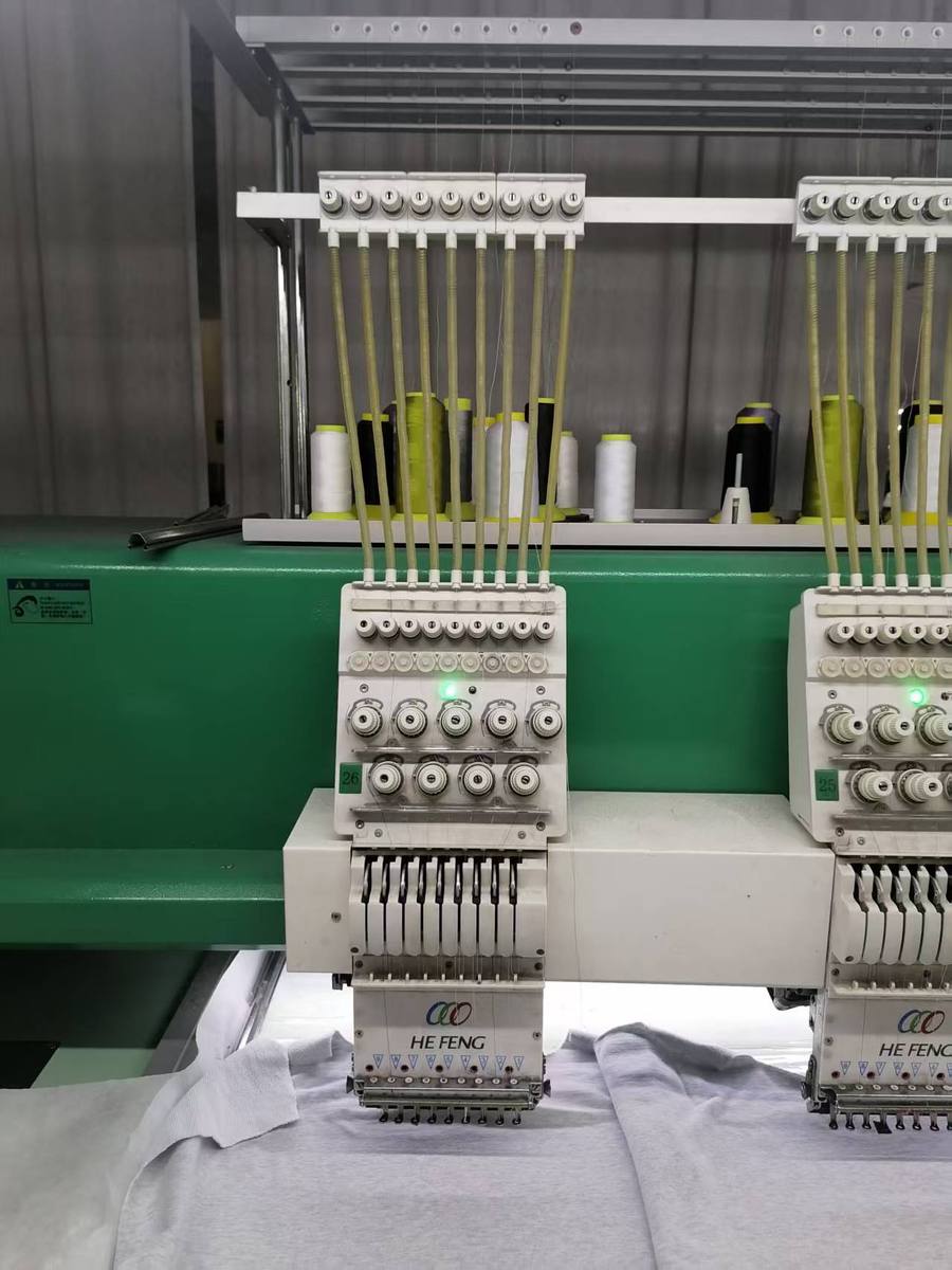 Used embroidery machine